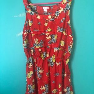 Women’s Large Flower Summer Dress